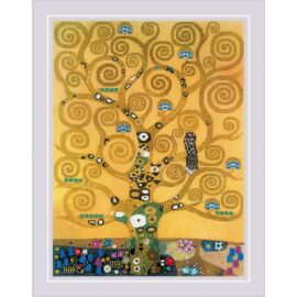 Klimt: Életfa - Riolis keresztszemes készlet