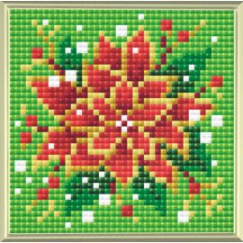 Diamond Mosaic készlet - Mikulásvirág