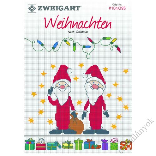 Zweigart Wihnachten - karácsonyi keresztszemes mintafüzet