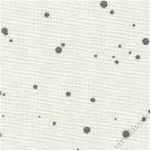 Zweigart Murano Splash - 32 ct - fehér alapon bazaltszürke mintás hímzővászon 70 x 50 cm