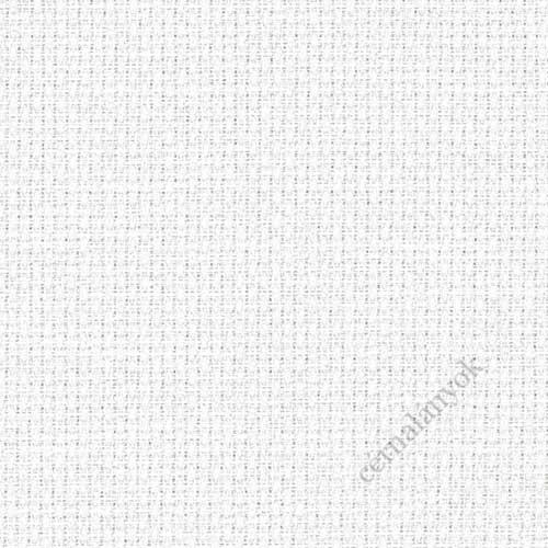 Zweigart fehér Aida - 16 ct (50 cm x 150 cm) - méretre vágott kelme