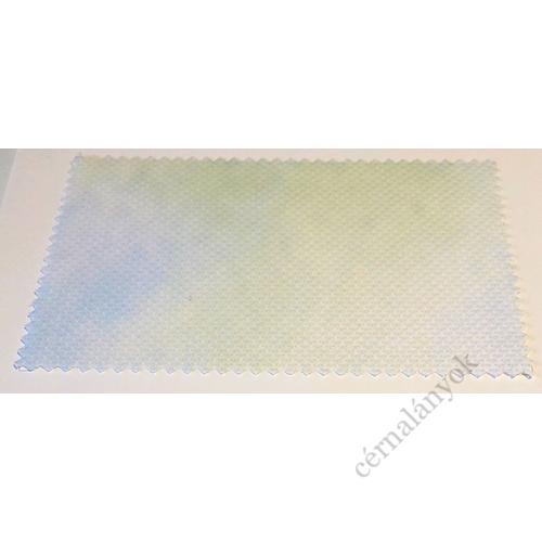 DMC Impressions Aida - kék, zöld méretre vágott kelme (55 cm x 50 cm)