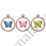 Kép 1/4 - Vervaco pillangós hímzőkészlet - 3 darabos