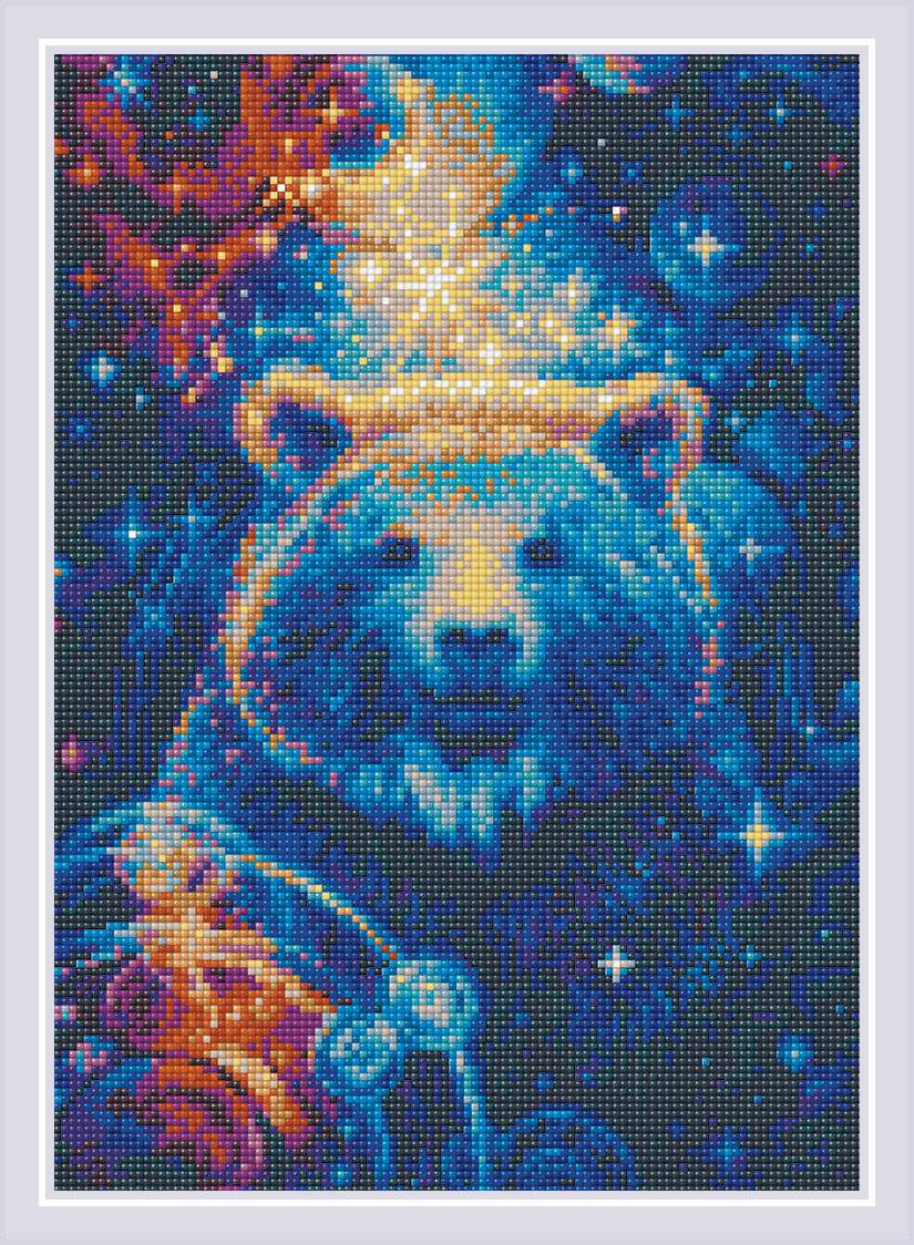 Diamond Mosaic készlet - A nagy medve