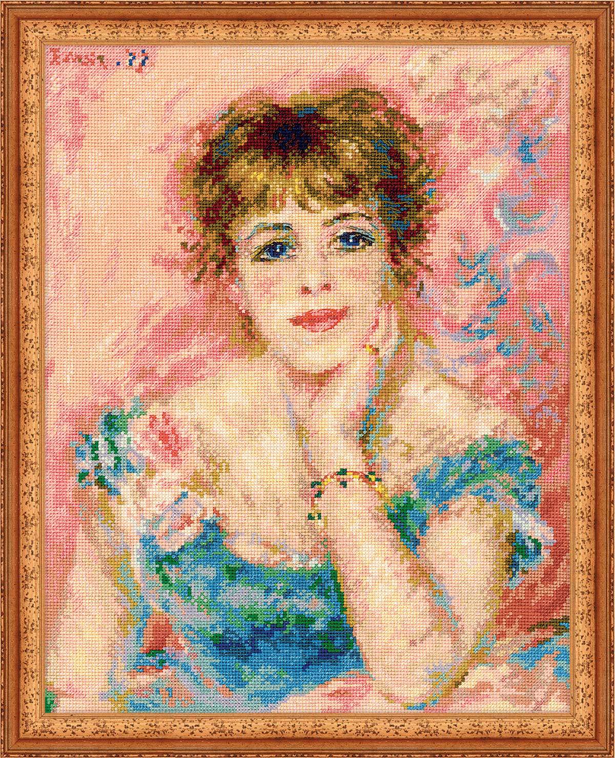 Renoir: Jeanne Samary portréja