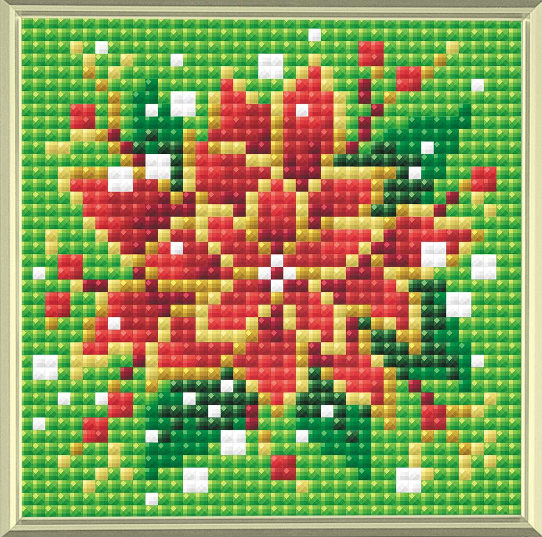 Diamond Mosaic készlet - Mikulásvirág