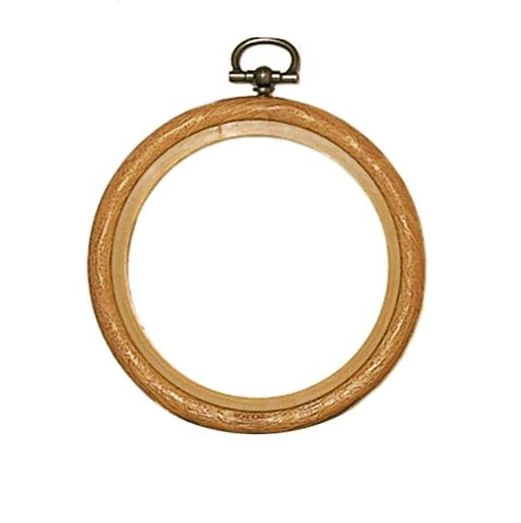 Vervaco flexi hoop - rugalmas hímzőráma / képkeret (7,5 cm átmérővel)