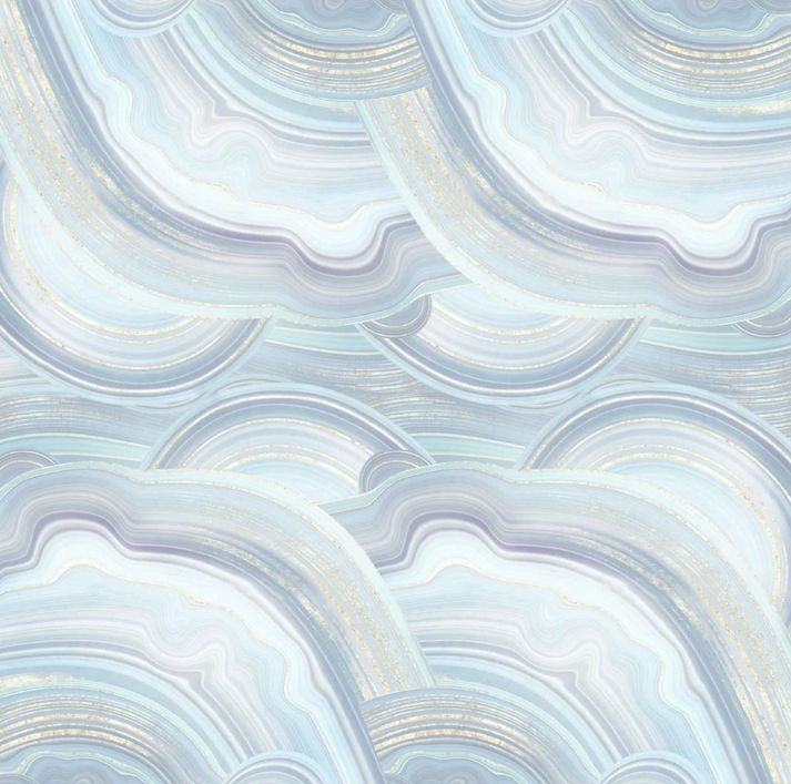 DMC agata kékkő mintás 14 ct-s Aida - 38 cm x 46 cm